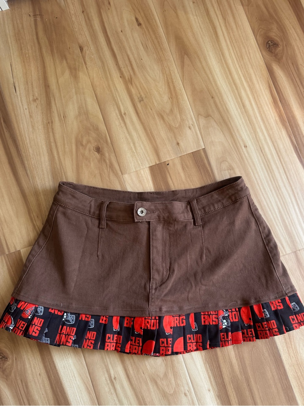 Custom Cleveland browns skort